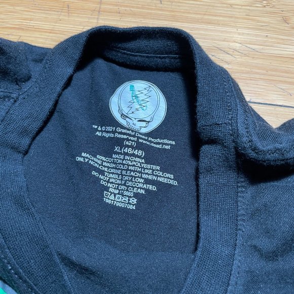 Good Ol’ Grateful Dead Black Long Sleeve Shirt Band Tee Men Sz XL - Picture 4 of 7